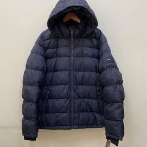 Casaca Tommy Hilfiger Acolchada Con Capucha - M