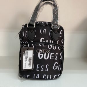 Guess Bolso crossbody con estampado Logo blanco