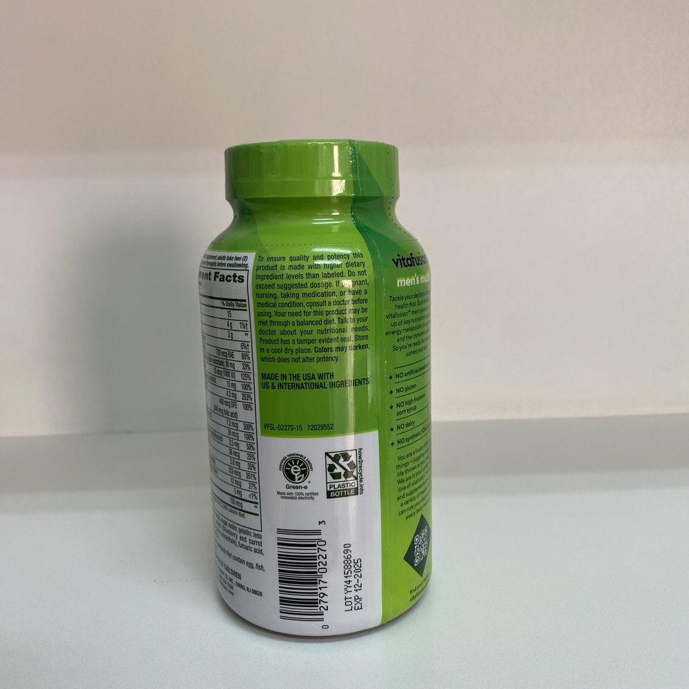 Multivitamina Vitafusion para Hombres - Imagen 4
