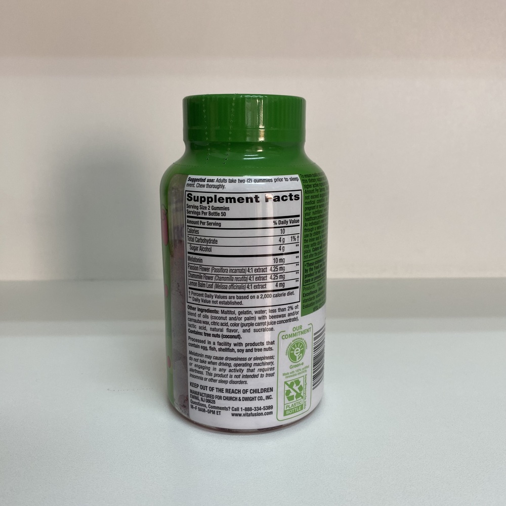 Vitafusion Melatonina Max Strength 10 mg - Imagen 3