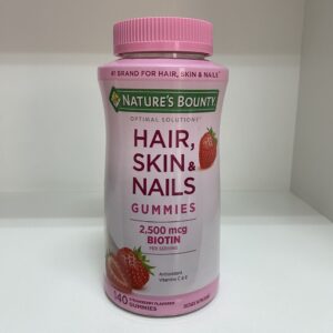 Nature’s Bounty Optimal Gomitas para favorecer Cabello,Piel,Uñas