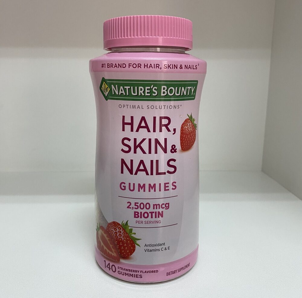 Nature’s Bounty Optimal Gomitas para favorecer Cabello,Piel,Uñas
