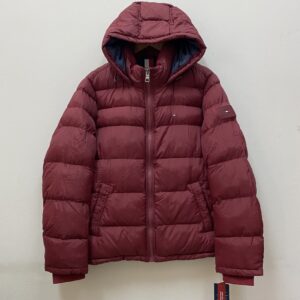 Casaca Tommy Hilfiger Acolchada Con Capucha -  M