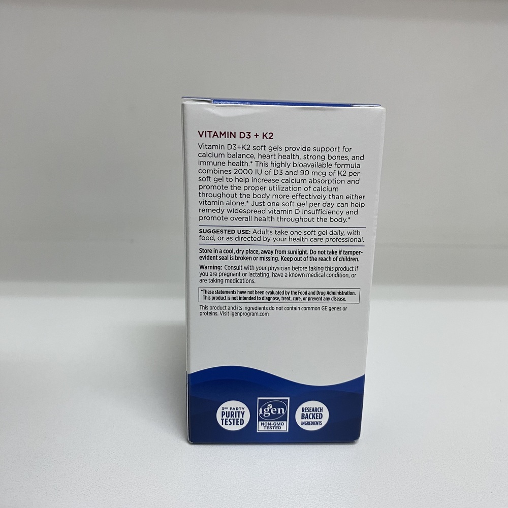 Nordic Naturals Vitamina D3 + K2 Sabor Naranja - Imagen 5