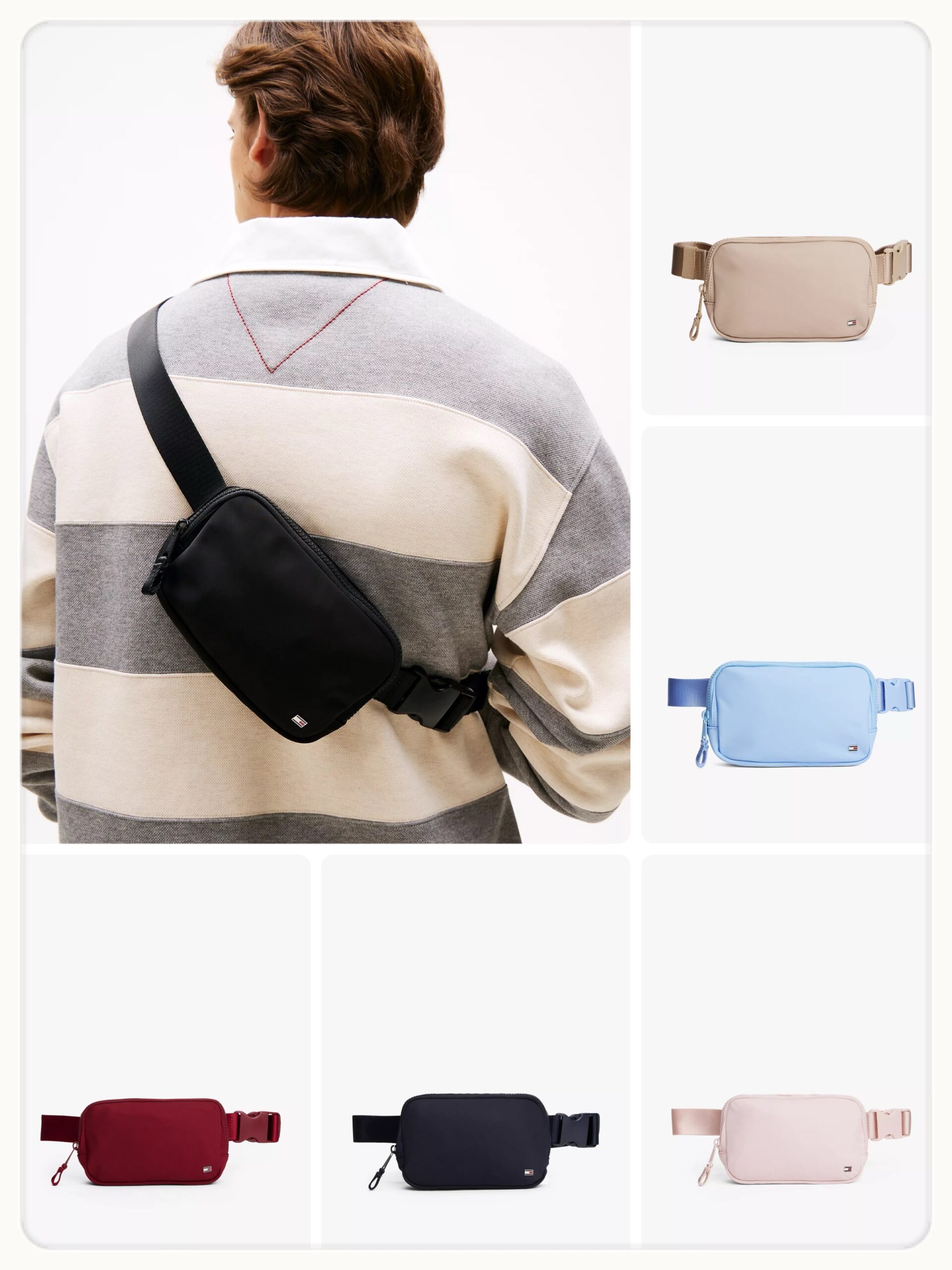 Tommy Hilfiger Logo Nylon riñonera - Imagen 3
