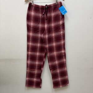 Pijama Columbia Flannel cuadros rojo vino - M