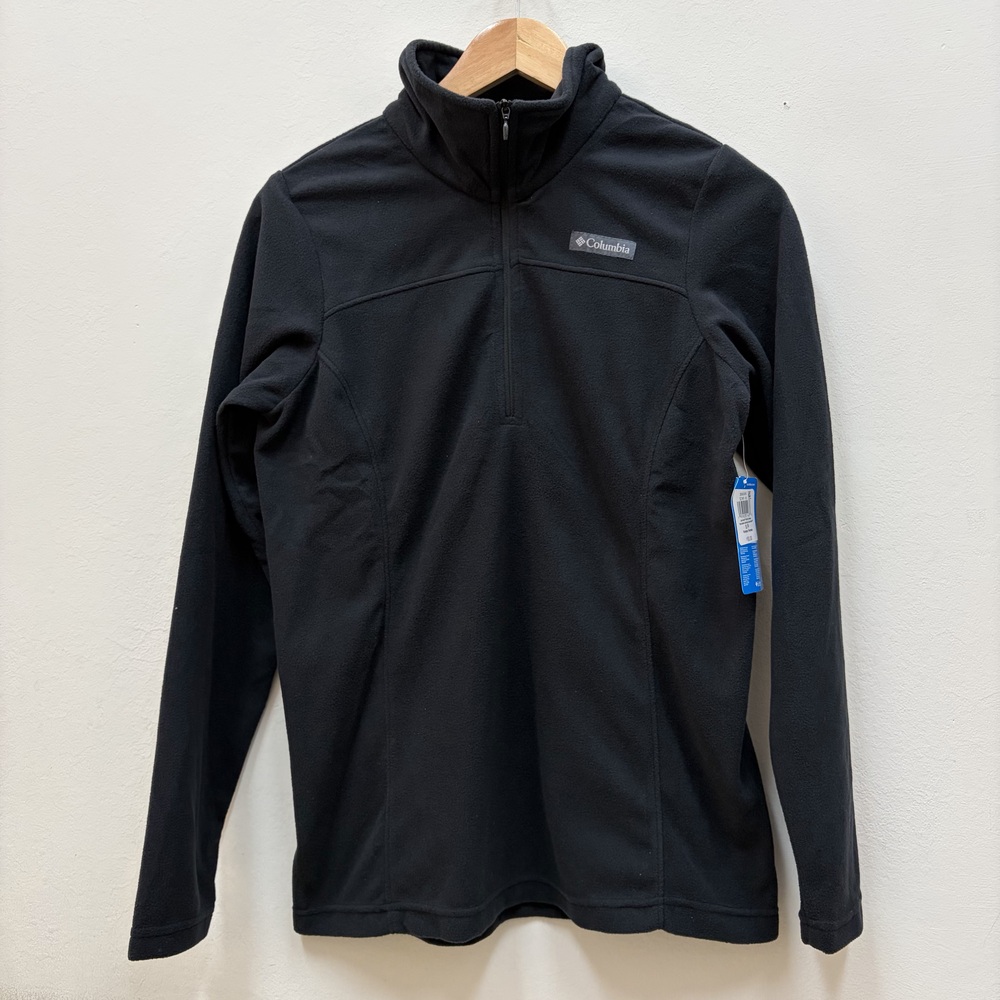 Polar Columbia Lake Aloha media cremallera Mujer negro -S