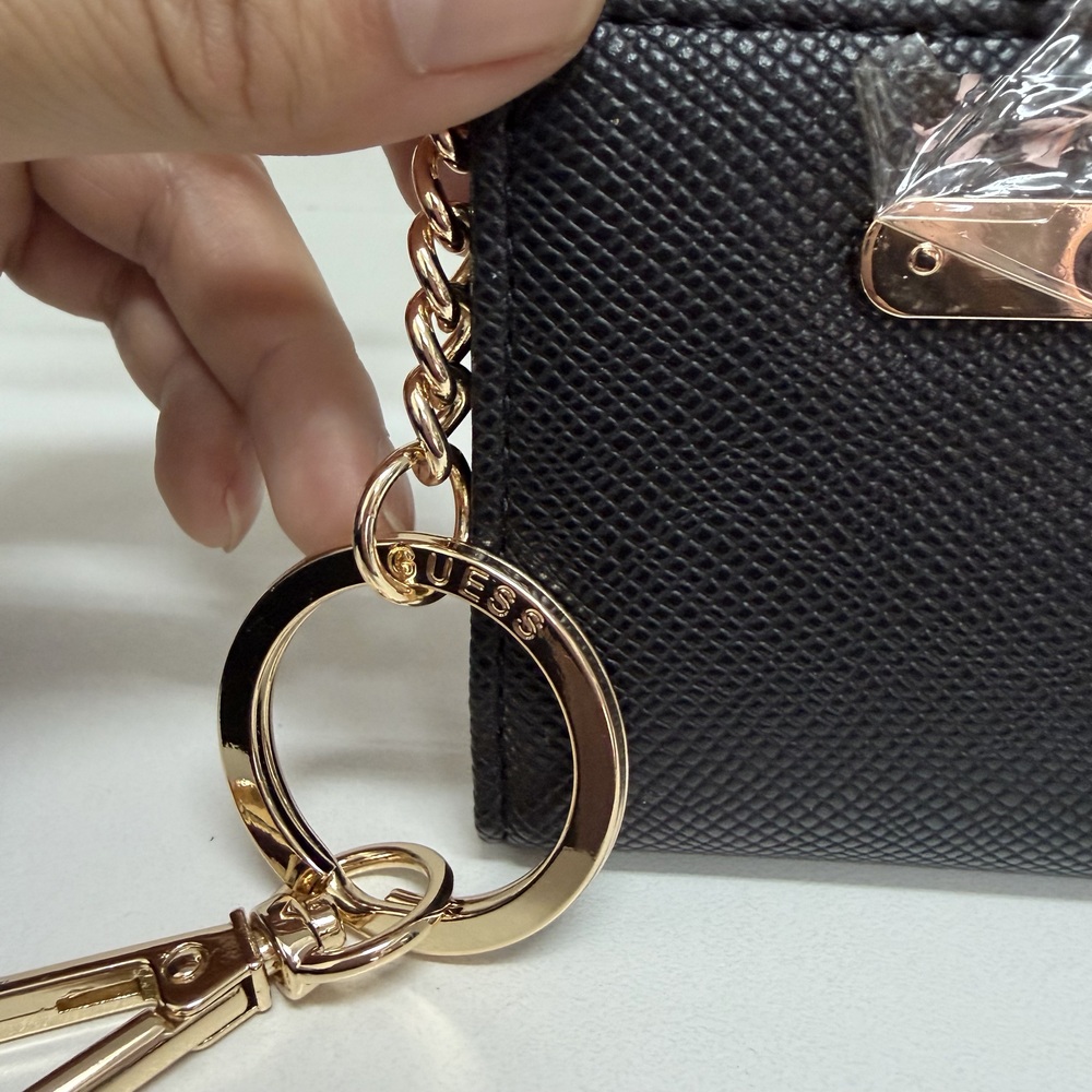 Guess Kyrie Monedero/ Tarjetero SLG negro - Imagen 5