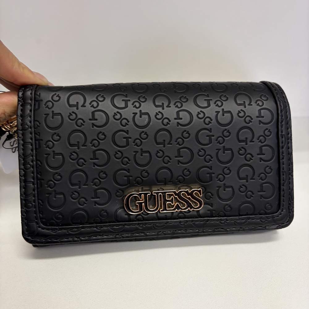 Billetera Guess Zakaria SLG negro