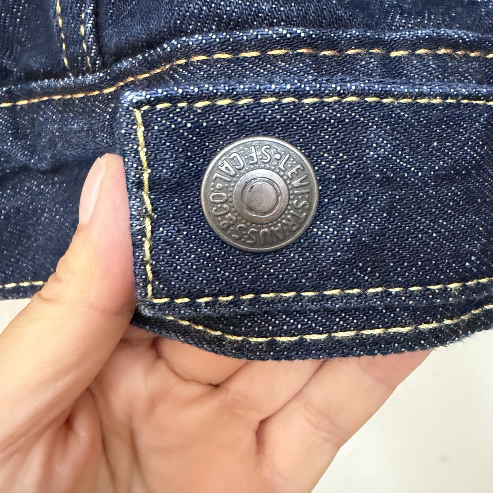 Levi’s Sherpa Trucker III Casaca Jeans Hombre -S Azul - Imagen 3