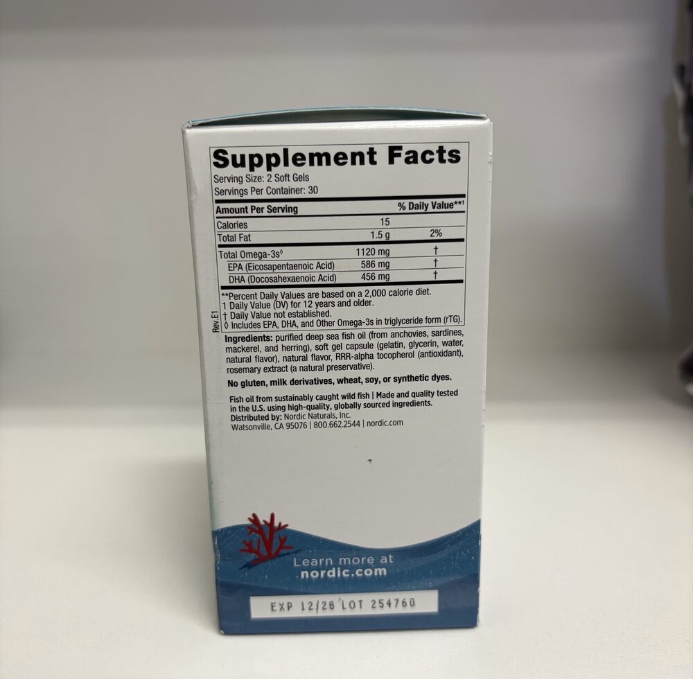 Nordic Naturals Aceite Pescado Ultímate Omega para Adolescentes, Fresa - Imagen 3