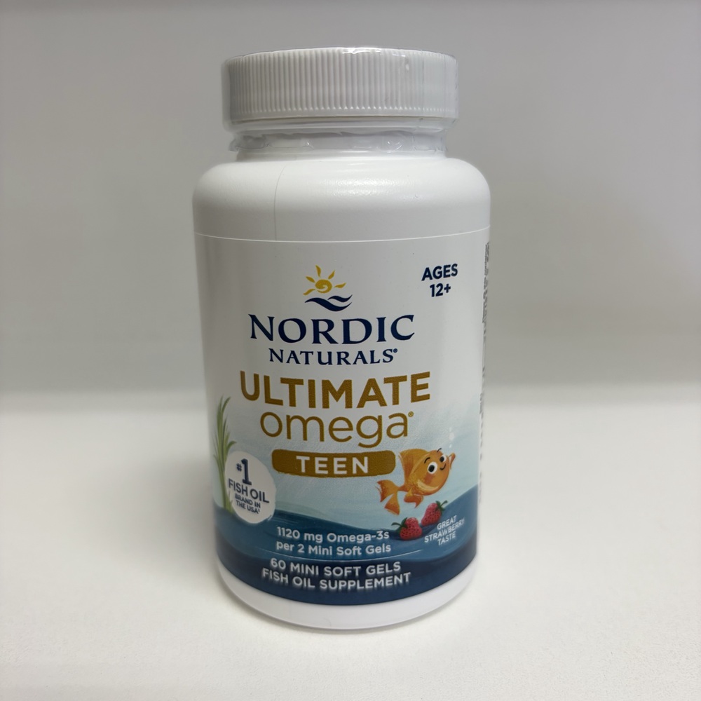 Nordic Naturals Aceite Pescado Ultímate Omega para Adolescentes, Fresa - Imagen 2