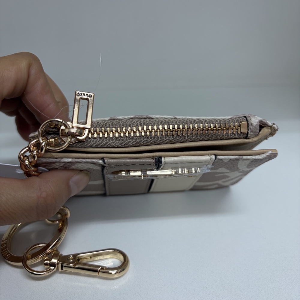Guess Kyrie Monedero/ Tarjetero SLG Taupe - Imagen 6