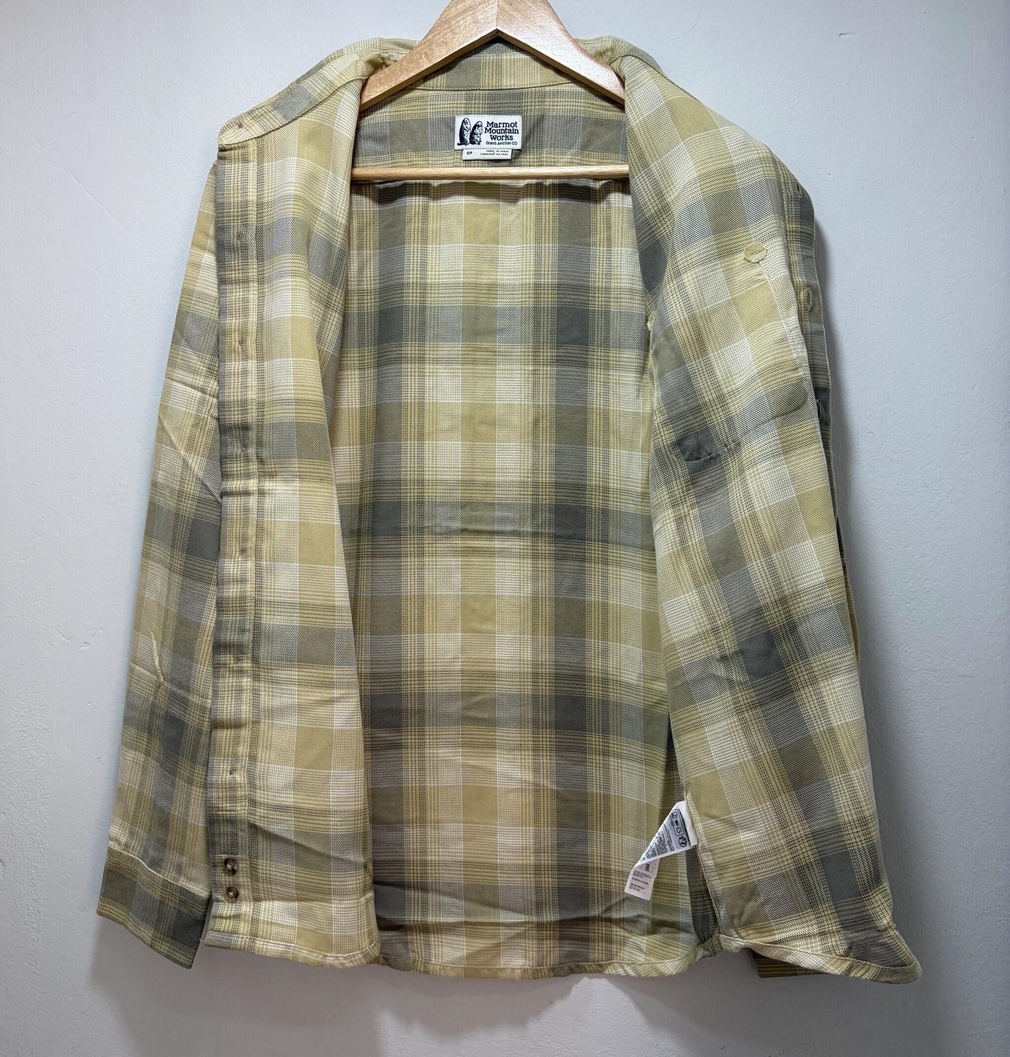 Camisa Marmot Fairfax Franela Ligera -S - Imagen 3