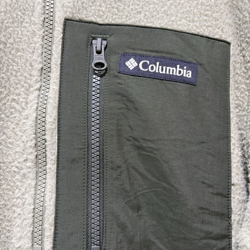 Columbia Polar Jasper Ridge Pebbled Half Zip Verde - Imagen 3