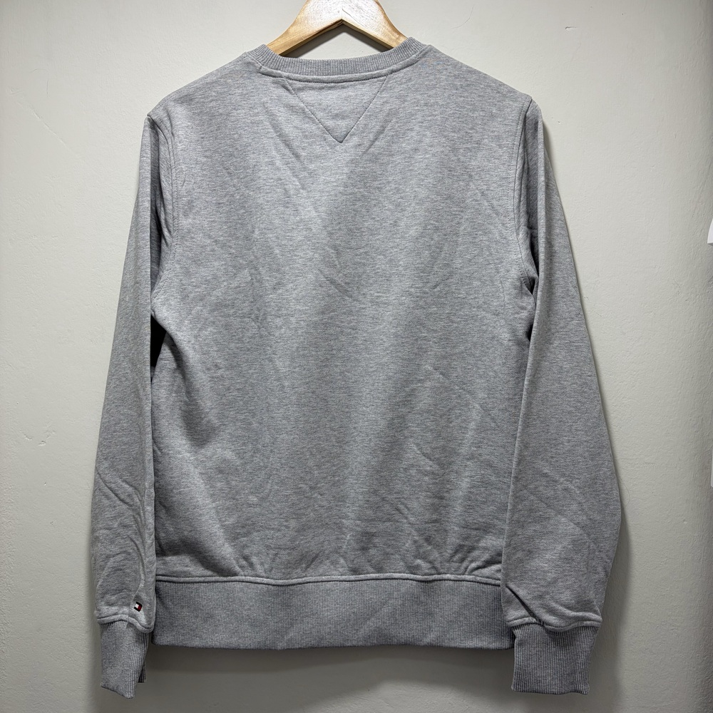 Sudadera Tommy Hilfiger Midweigth Crewneck Plomo - Imagen 2