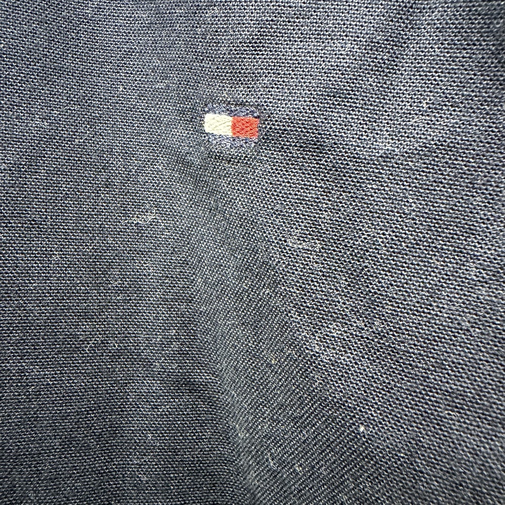 Camisa Tommy Hilfiger Oxford azul manga larga - S - Imagen 5