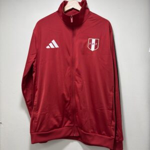 Casaquilla Adidas Deportiva FPF Peru - L roja
