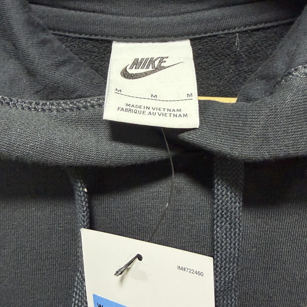 Polera Nike Sportwear Fleece con Capucha cerrada -M - Imagen 3